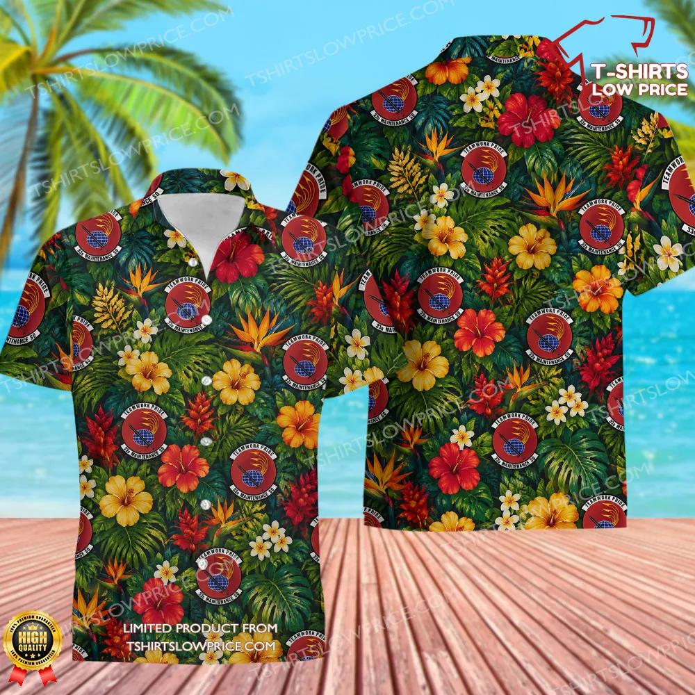 33 Maintenance Squadron (AETC) Hawaiian Shirt 33 Maintenance Squadron AETC Hawaiian Shirt 1