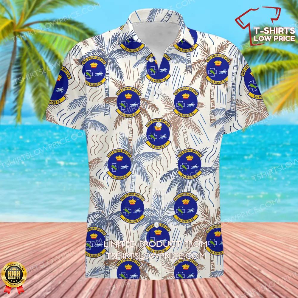 33 Rescue Squadron PACAF Hawaiian Shirt 2 33 Rescue Squadron PACAF Hawaiian Shirt 2