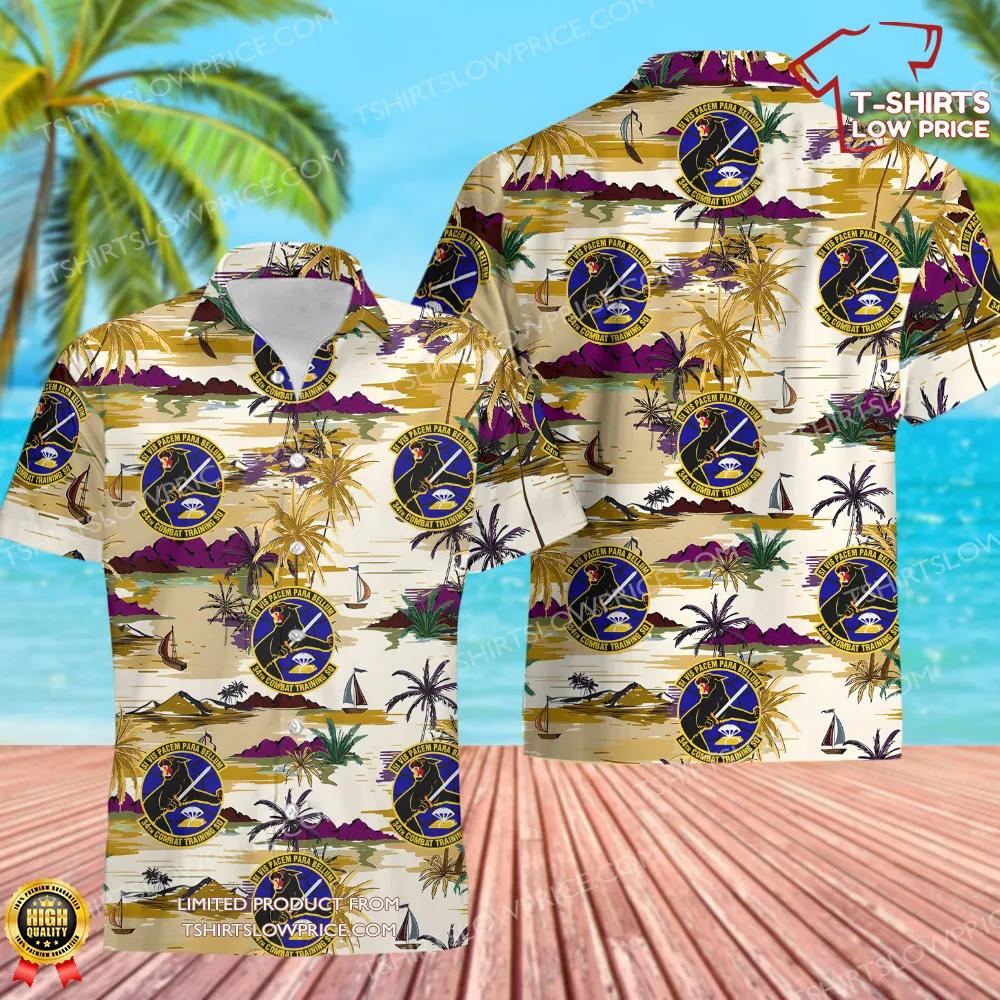 34 Combat Training Squadron (AMC) Hawaiian Shirt 34 Combat Training Squadron AMC Hawaiian Shirt 1