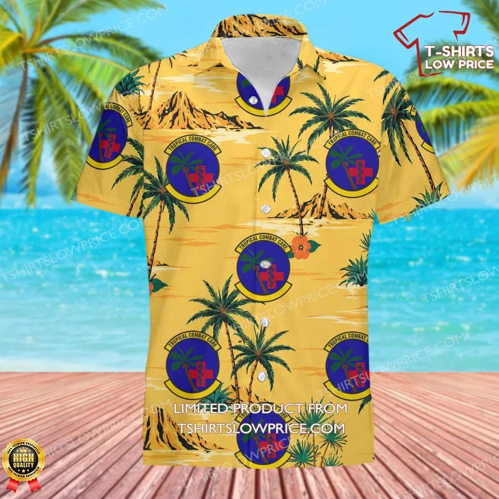 36 Operational Medical Readiness Squadron PACAF Hawaiian Shirt 2 36 Operational Medical Readiness Squadron PACAF Hawaiian Shirt 2