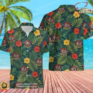 37 Bomb Squadron (AFGSC) Hawaiian Shirt 37 Bomb Squadron (AFGSC) Hawaiian Shirt