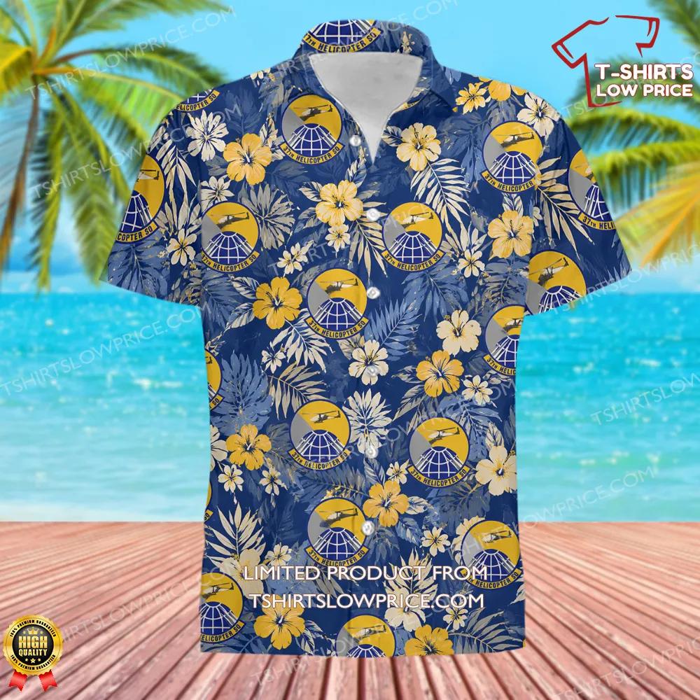 37 Helicopter Squadron AFGSC Hawaiian Shirt 2 37 Helicopter Squadron AFGSC Hawaiian Shirt 2