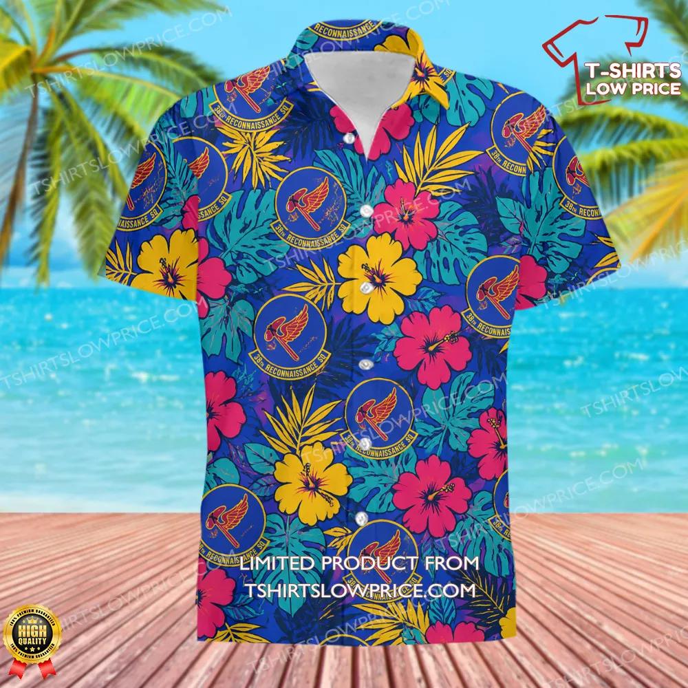 38 Reconnaissance Squadron ACC Hawaiian Shirt 2 38 Reconnaissance Squadron ACC Hawaiian Shirt 2