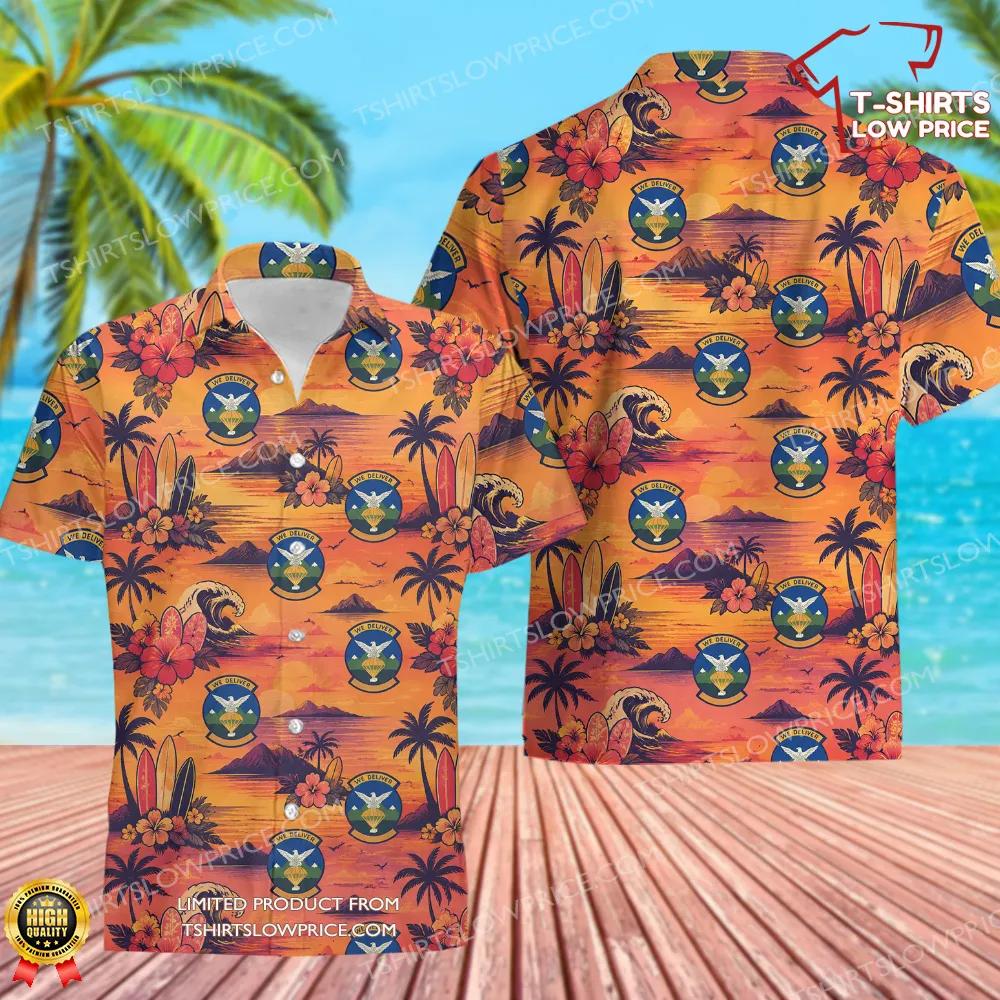 39 Aerial Port Squadron (AFRC) Hawaiian Shirt 39 Aerial Port Squadron AFRC Hawaiian Shirt 1