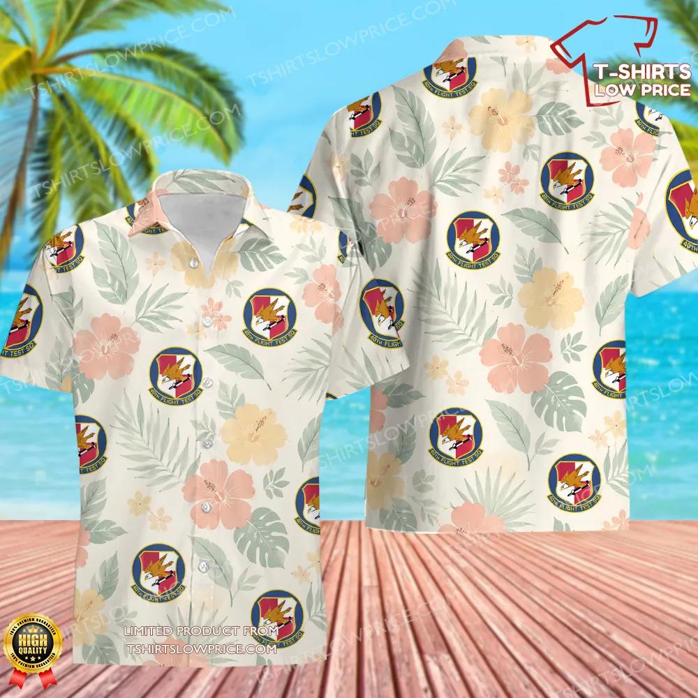 40 Flight Test Squadron Hawaiian Shirt 40 Flight Test Squadron Hawaiian Shirt 1