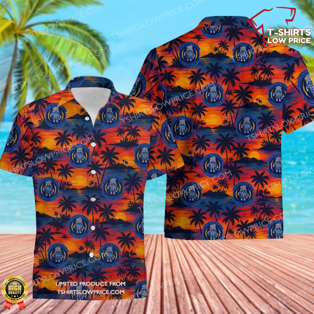 42 Cyberspace Operations Squadron (AFRC) Hawaiian Shirt 42 Cyberspace Operations Squadron AFRC Hawaiian Shirt 1