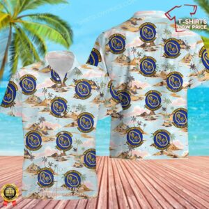 43 Fighter Squadron (AETC) Hawaiian Shirt 43 Fighter Squadron (AETC) Hawaiian Shirt