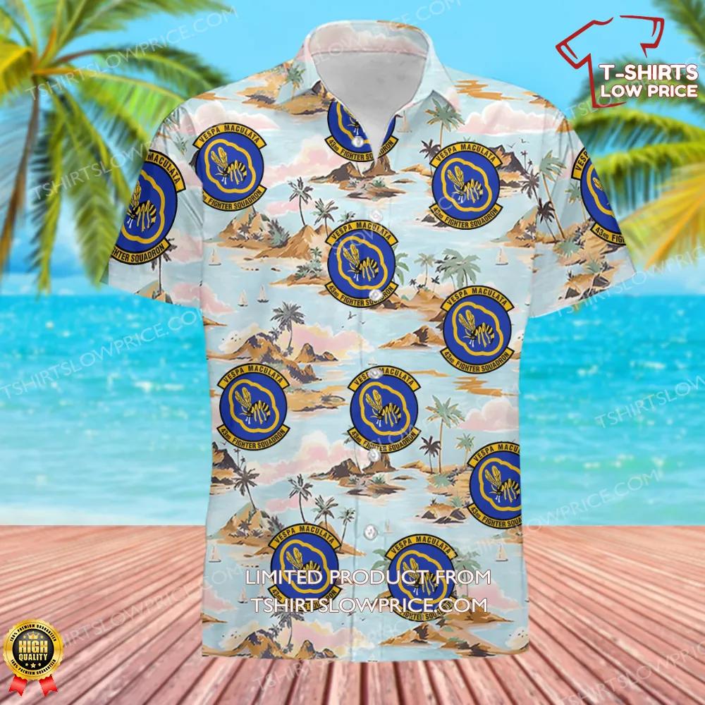 43 Fighter Squadron AETC Hawaiian Shirt 2 43 Fighter Squadron AETC Hawaiian Shirt 2