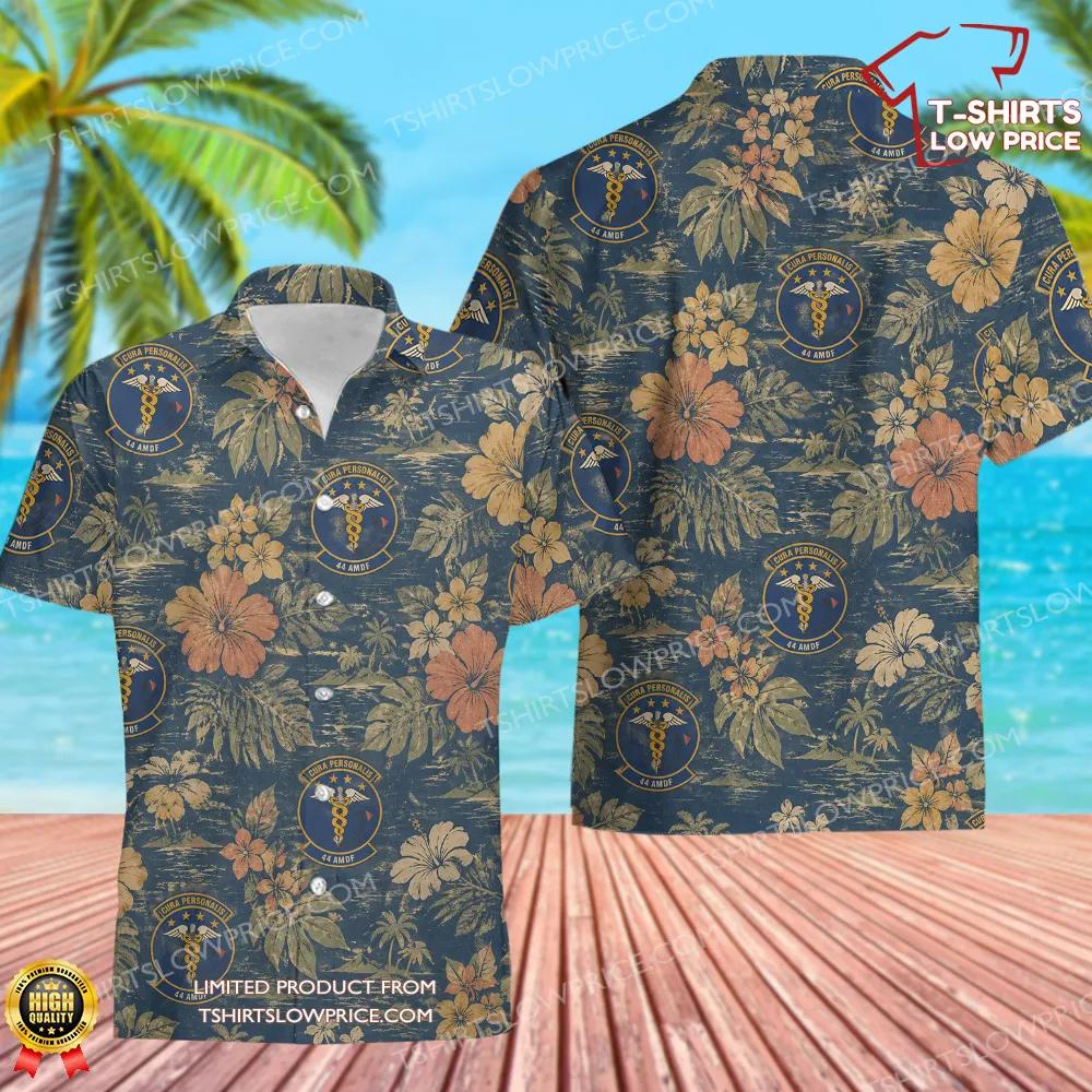 44 Aerospace Medicine Flight (AFRC) Hawaiian Shirt 44 Aerospace Medicine Flight AFRC Hawaiian Shirt 1