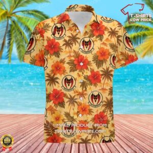 44 Fighter Squadron (PACAF) Hawaiian Shirt