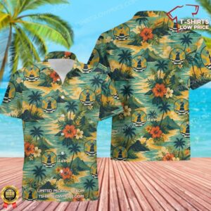 47 Airlift Flight (AFMC) Hawaiian Shirt