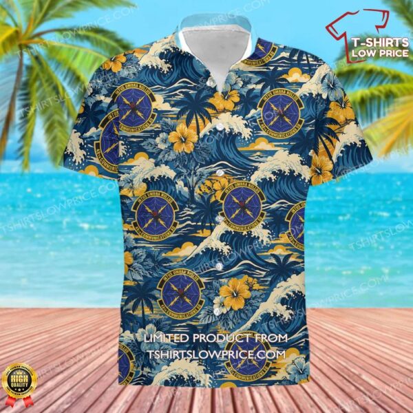 48 Communications Squadron (USAFE) Hawaiian Shirt 48 Communications Squadron (USAFE) Hawaiian Shirt