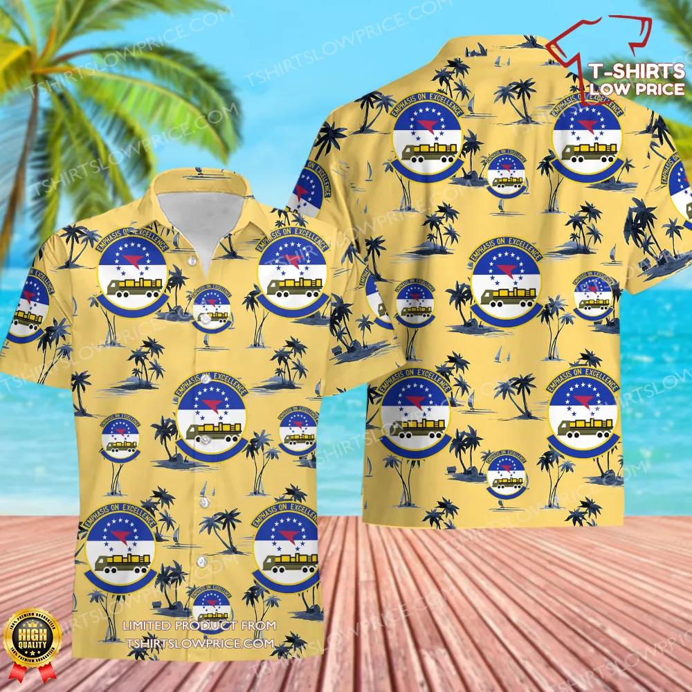 50 Aerial Port Squadron (AFRC) Hawaiian Shirt 50 Aerial Port Squadron AFRC Hawaiian Shirt 1