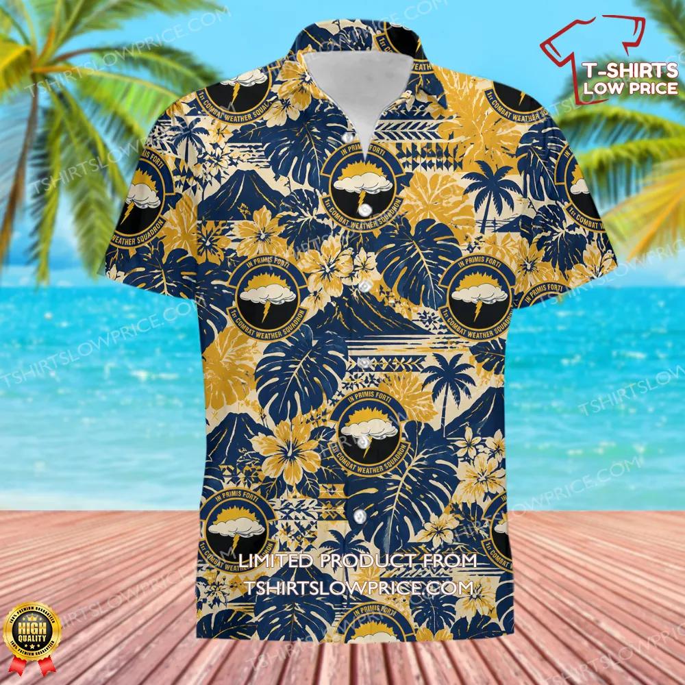 1 Combat Weather Squadron PACAF Hawaiian Shirt 2 1 Combat Weather Squadron PACAF Hawaiian Shirt 2