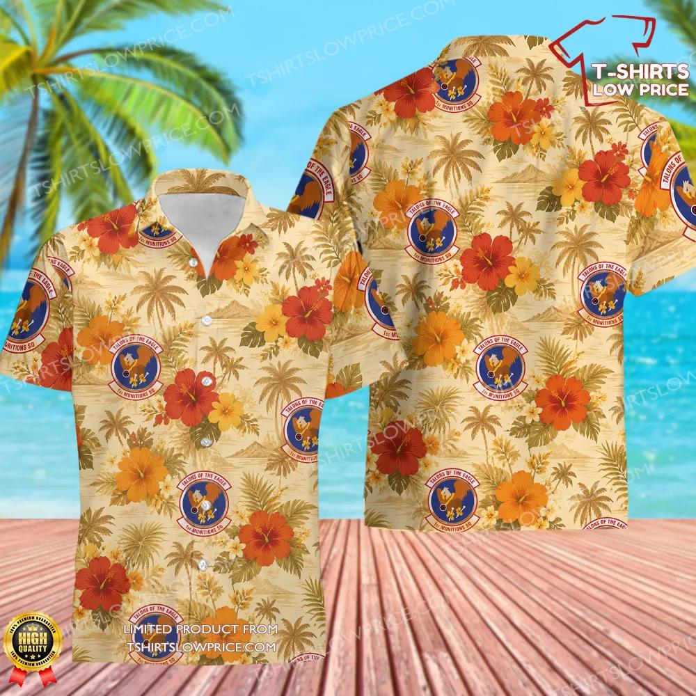 1 Munitions Squadron (ACC) Hawaiian Shirt 1 Munitions Squadron ACC Hawaiian Shirt 1