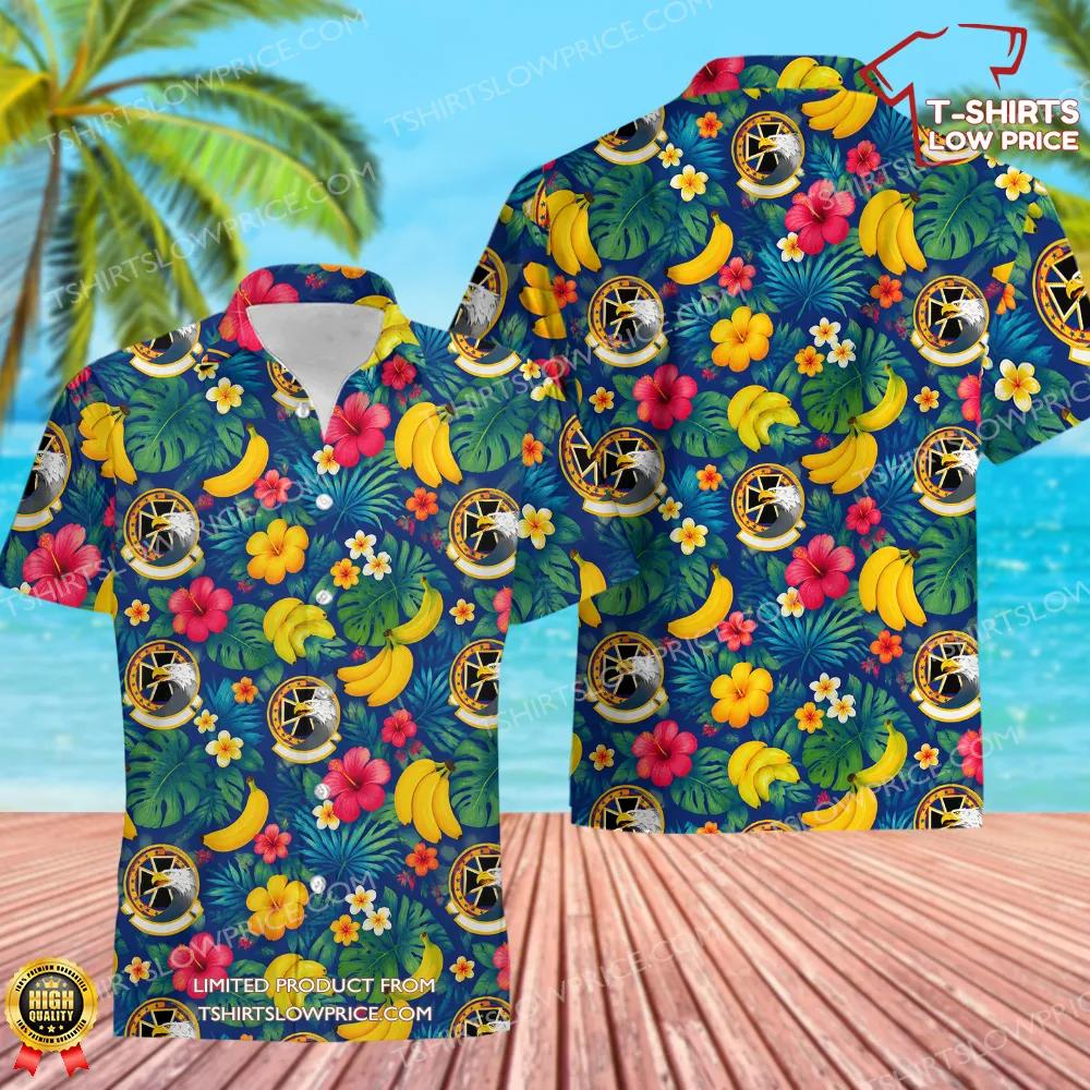 1 Operations Support Squadron (ACC) Hawaiian Shirt 1 Operations Support Squadron ACC Hawaiian Shirt 1
