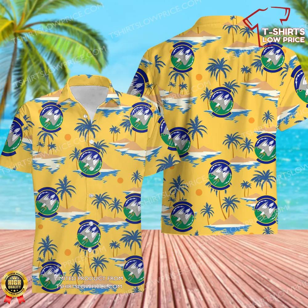 2 Air Support Operations Squadron (USAFE) Hawaiian Shirt 2 Air Support Operations Squadron USAFE Hawaiian Shirt 1