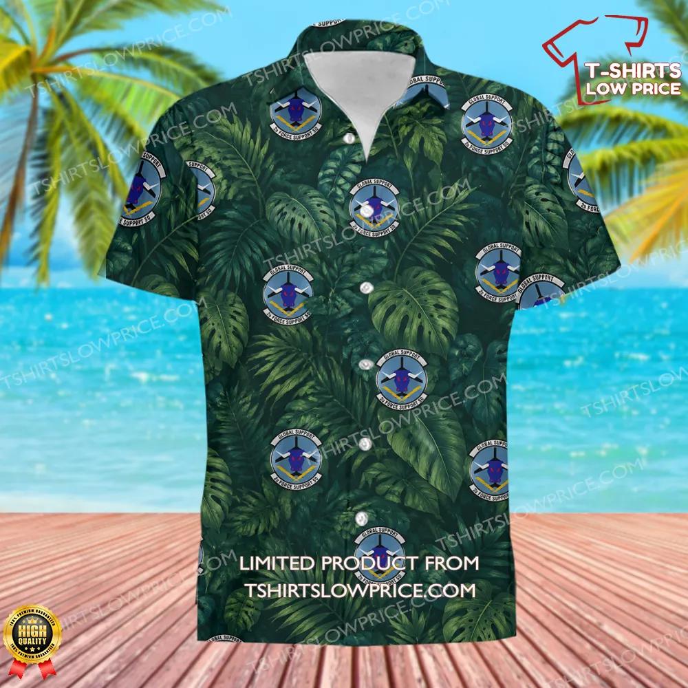 2 Force Support Sq AFGSC Hawaiian Shirt 2 2 Force Support Sq AFGSC Hawaiian Shirt 2
