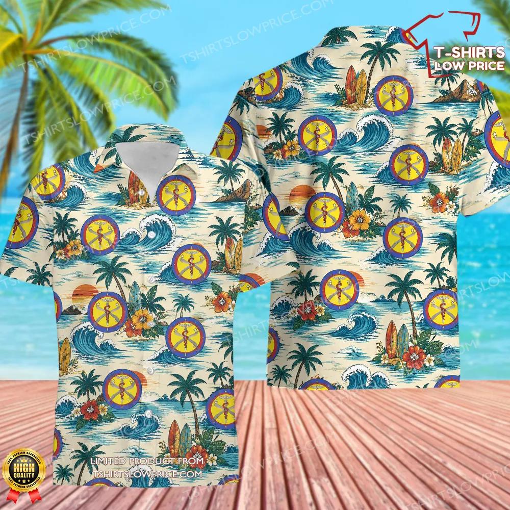 2 Operational Medical Readiness Squadron (AFGSC) Hawaiian Shirt 2 Operational Medical Readiness Squadron AFGSC Hawaiian Shirt 1
