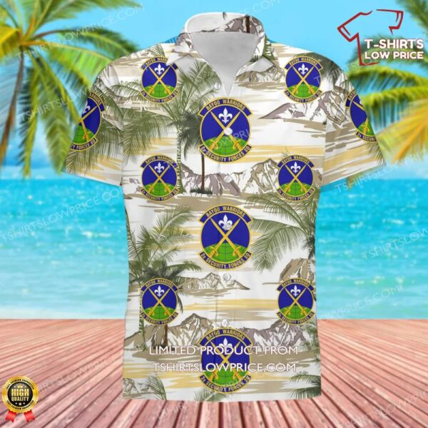 2 Security Forces Sq (AFGSC) Hawaiian Shirt 2 Security Forces Sq (AFGSC) Hawaiian Shirt