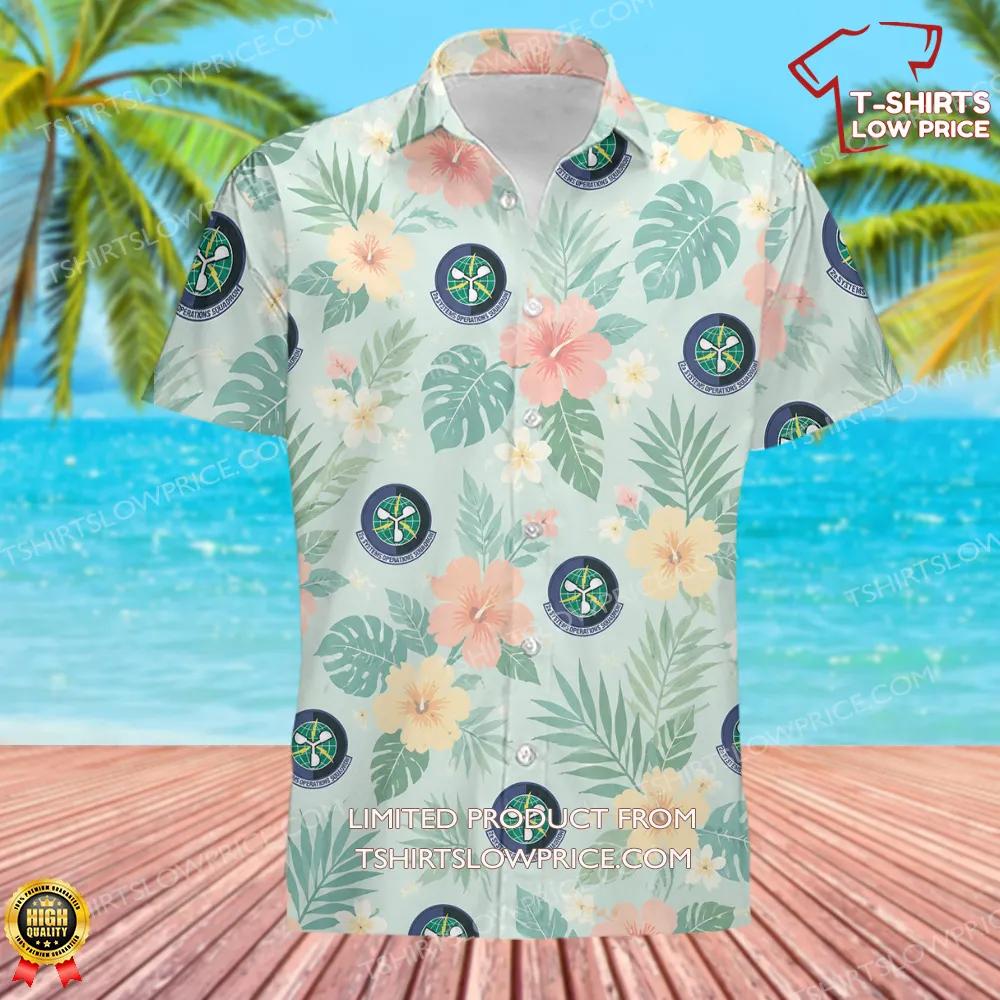 2 Systems Operations Squadron AFWA Hawaiian Shirt 2 2 Systems Operations Squadron AFWA Hawaiian Shirt 2