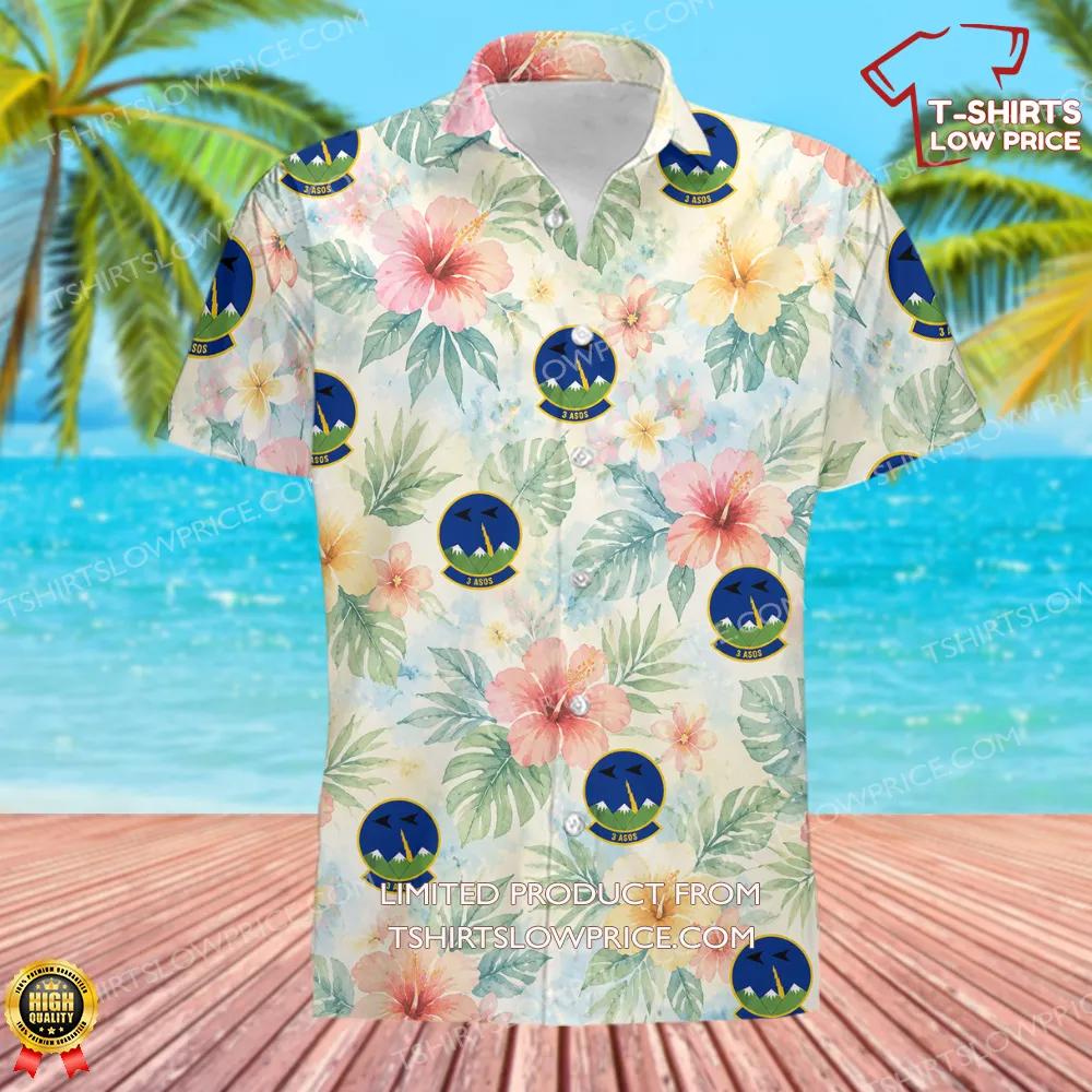 3 Air Support Operations Squadron PACAF Hawaiian Shirt 2 3 Air Support Operations Squadron PACAF Hawaiian Shirt 2