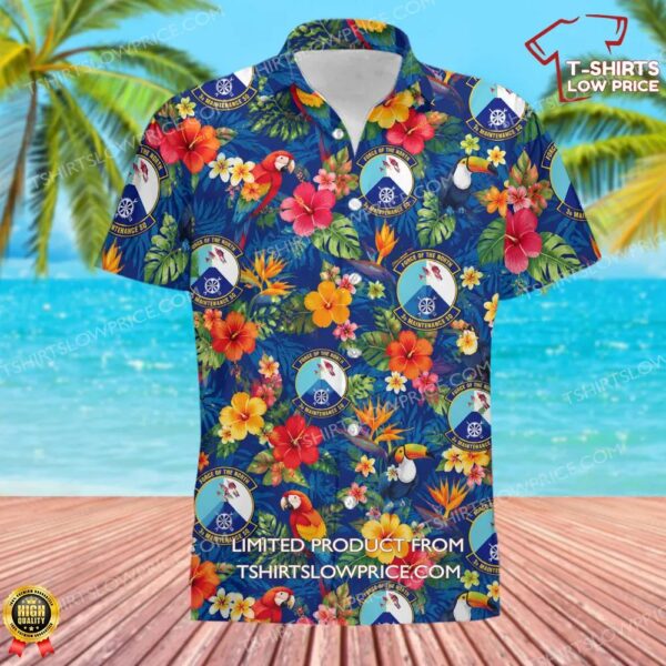 3 Maintenance Squadron (PACAF) Hawaiian Shirt 3 Maintenance Squadron (PACAF) Hawaiian Shirt