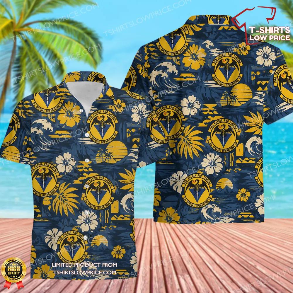 3 Special Operations Squadron (AFSOC) Hawaiian Shirt 3 Special Operations Squadron AFSOC Hawaiian Shirt 1