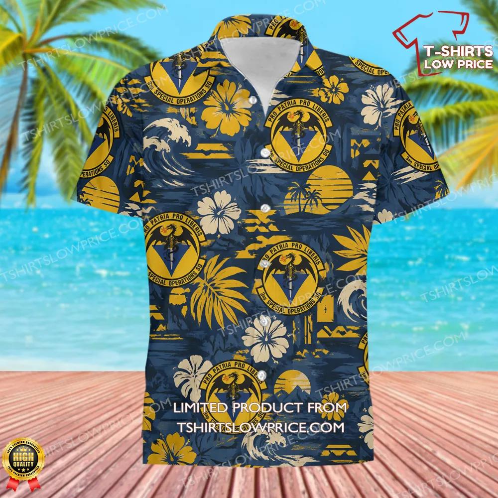 3 Special Operations Squadron AFSOC Hawaiian Shirt 2 3 Special Operations Squadron AFSOC Hawaiian Shirt 2