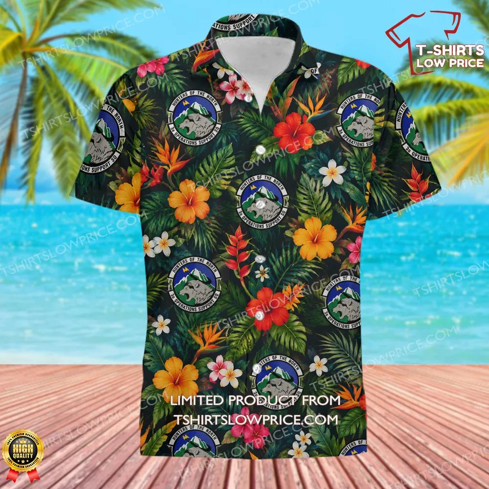 3 Operations Support Squadron PACAF Hawaiian Shirt 2 3 Operations Support Squadron PACAF Hawaiian Shirt 2