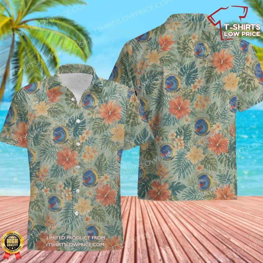 4 Aircraft Maintenance Squadron (ACC) Hawaiian Shirt 4 Aircraft Maintenance Squadron ACC Hawaiian Shirt 1