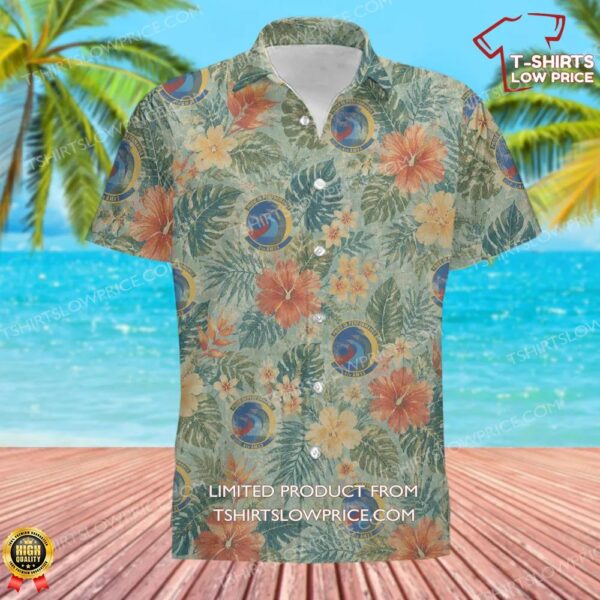 4 Aircraft Maintenance Squadron (ACC) Hawaiian Shirt 4 Aircraft Maintenance Squadron (ACC) Hawaiian Shirt