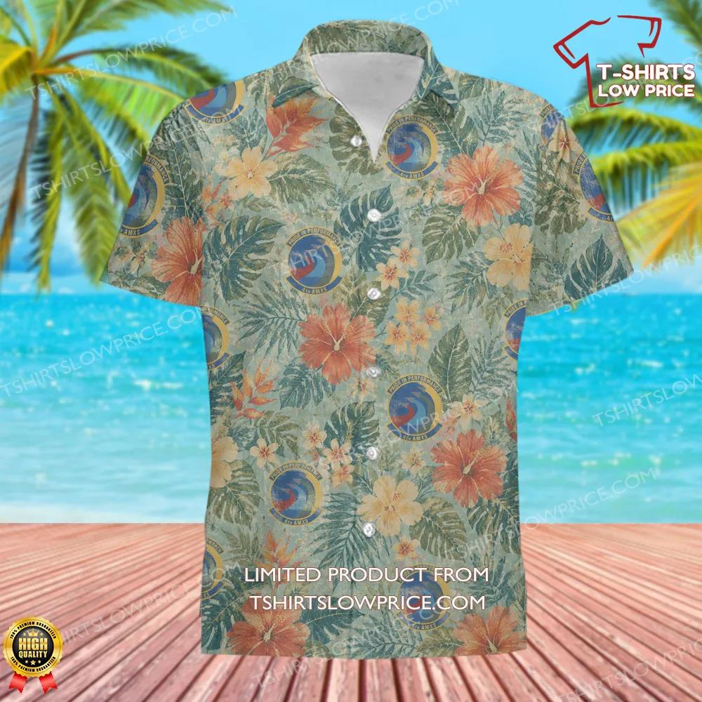 4 Aircraft Maintenance Squadron ACC Hawaiian Shirt 2 4 Aircraft Maintenance Squadron ACC Hawaiian Shirt 2