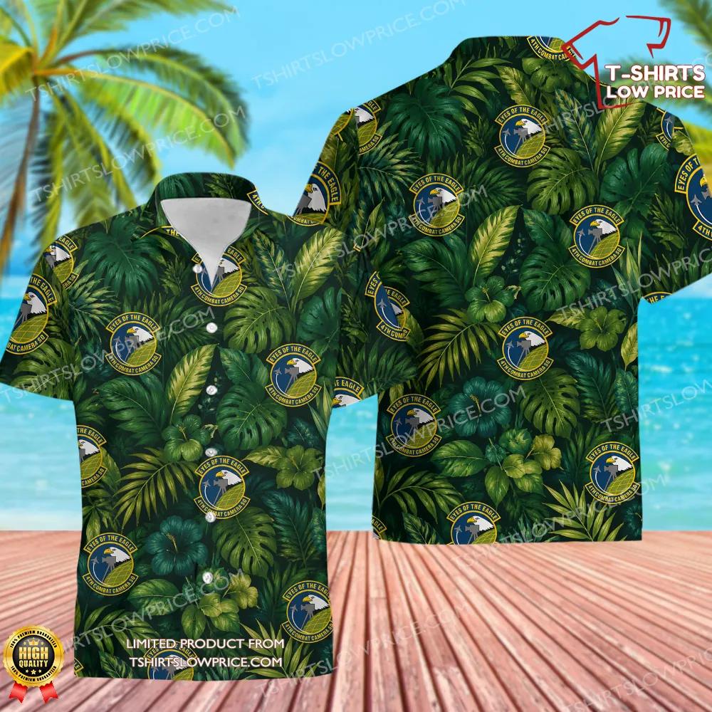 4 Combat Camera Squadron Hawaiian Shirt 4 Combat Camera Squadron Hawaiian Shirt 1