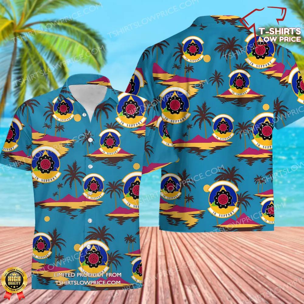 4 Component Maintenance Squadron (ACC) Hawaiian Shirt 4 Component Maintenance Squadron ACC Hawaiian Shirt 1