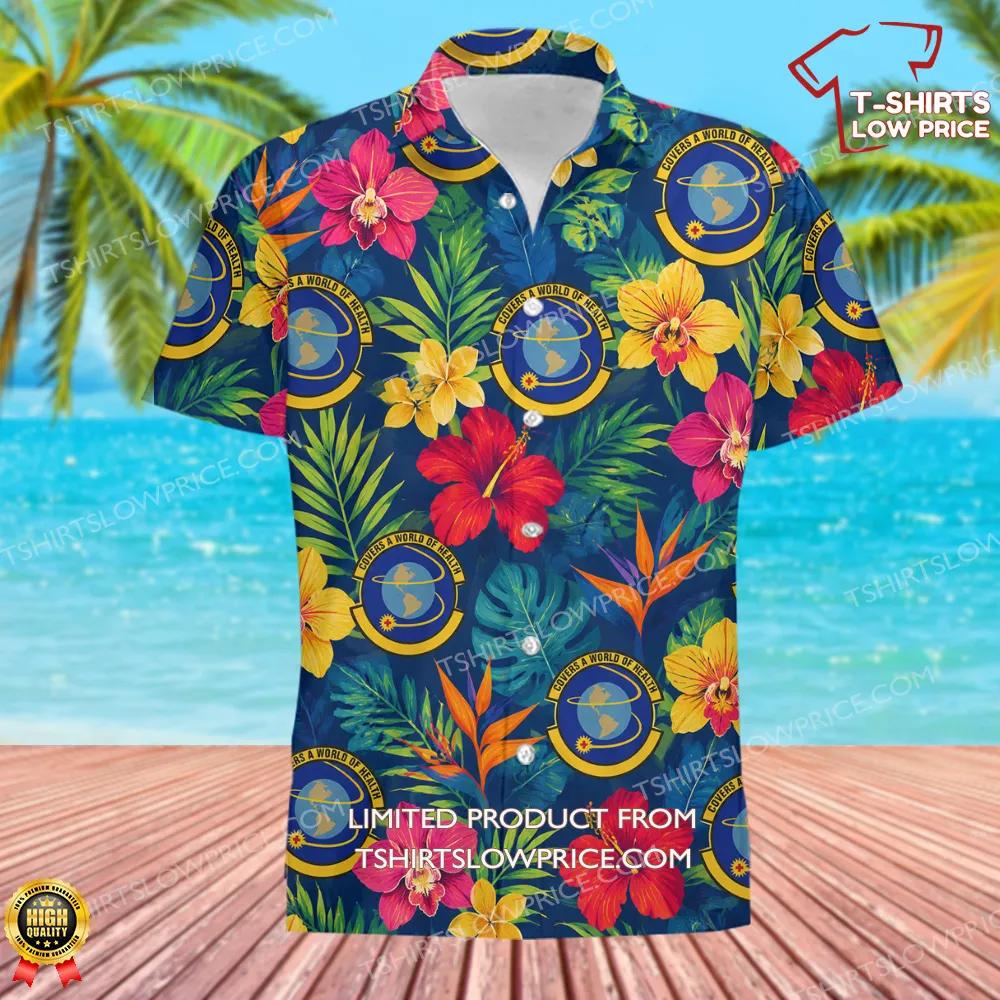 4 Operational Medical Readiness Squadron ACC Hawaiian Shirt 2 4 Operational Medical Readiness Squadron ACC Hawaiian Shirt 2