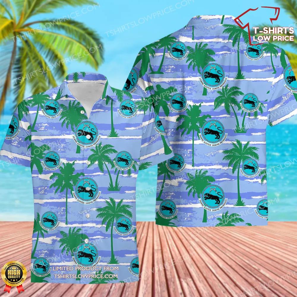 4 Security Forces Squadron (ACC) Hawaiian Shirt 4 Security Forces Squadron ACC Hawaiian Shirt 1