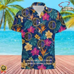 5 Combat Communications Support Squadron (ACC) Hawaiian Shirt