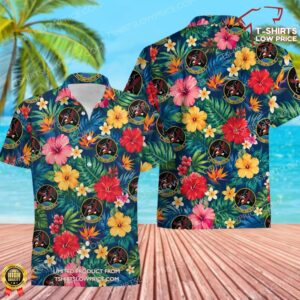5 Comptroller Squadron (AFGSC) Hawaiian Shirt 5 Comptroller Squadron (AFGSC) Hawaiian Shirt