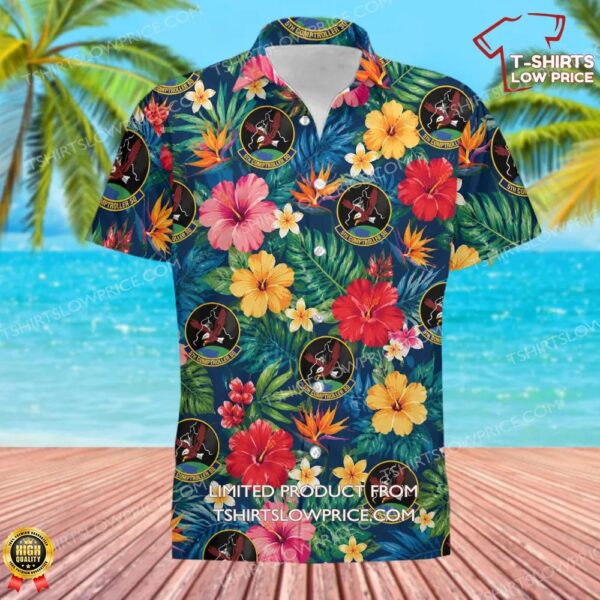 5 Comptroller Squadron (AFGSC) Hawaiian Shirt 5 Comptroller Squadron (AFGSC) Hawaiian Shirt