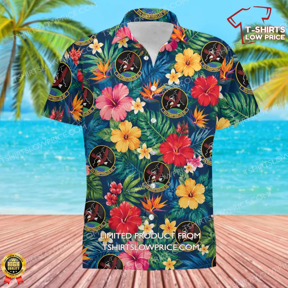 5 Comptroller Squadron AFGSC Hawaiian Shirt 2 5 Comptroller Squadron AFGSC Hawaiian Shirt 2