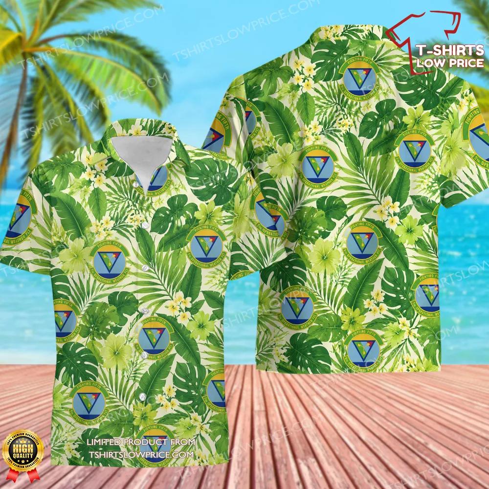 5 Operational Weather Flight (AFRC) Hawaiian Shirt 5 Operational Weather Flight AFRC Hawaiian Shirt 1