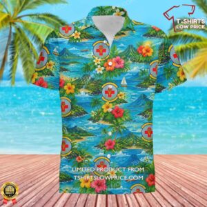 6 Operational Medical Readiness Squadron (AMC) Hawaiian Shirt