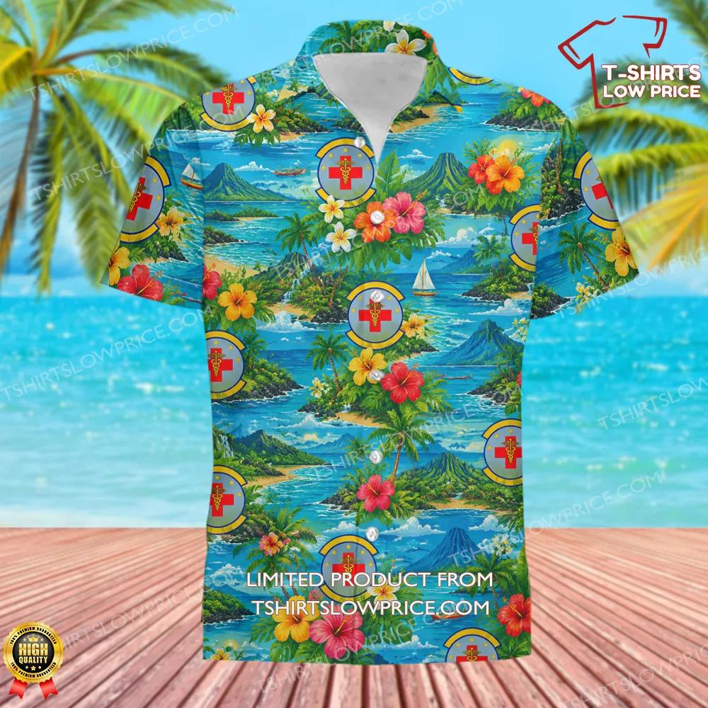 6 Operational Medical Readiness Squadron AMC Hawaiian Shirt 2 6 Operational Medical Readiness Squadron AMC Hawaiian Shirt 2