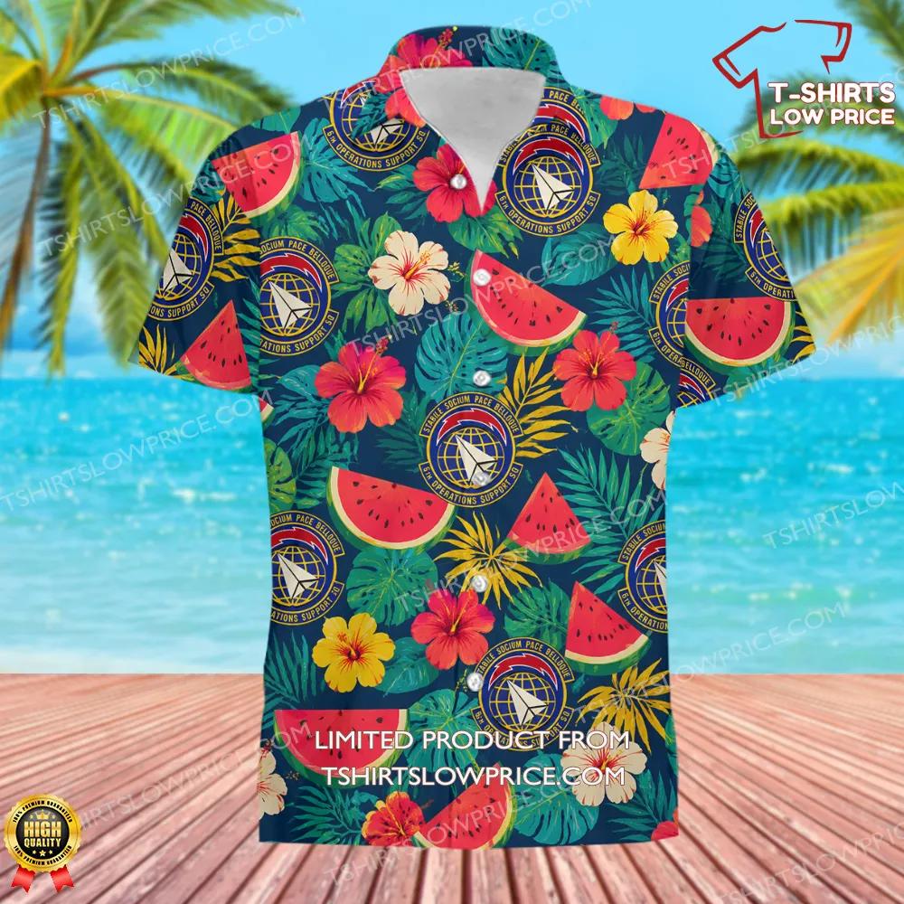 6 Operations Support Squadron AMC Hawaiian Shirt 2 6 Operations Support Squadron AMC Hawaiian Shirt 2