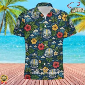 7 Airlift Squadron (AMC) Hawaiian Shirt