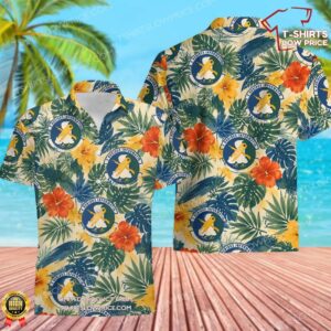 7 Combat Weather Squadron (USAFE) Hawaiian Shirt 7 Combat Weather Squadron (USAFE) Hawaiian Shirt