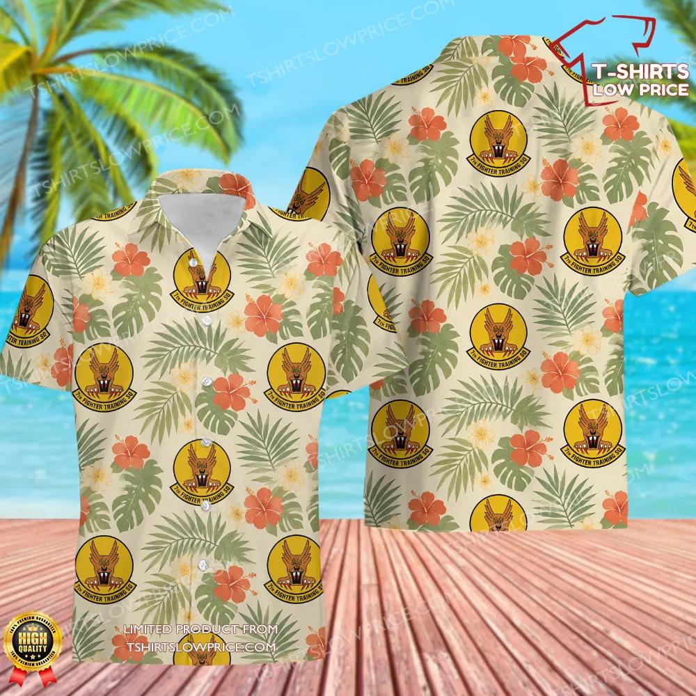 7 Fighter Training Squadron (ACC) Hawaiian Shirt 7 Fighter Training Squadron ACC Hawaiian Shirt 1