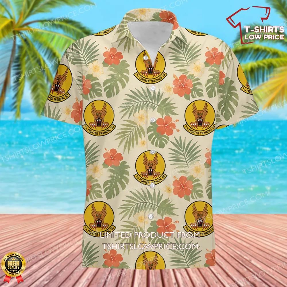 7 Fighter Training Squadron ACC Hawaiian Shirt 2 7 Fighter Training Squadron ACC Hawaiian Shirt 2