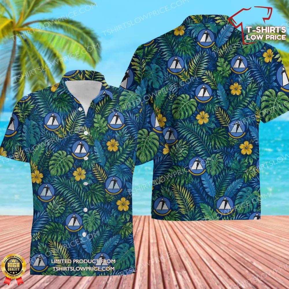 7 Maintenance Operations Squadron (ACC) Hawaiian Shirt 7 Maintenance Operations Squadron ACC Hawaiian Shirt 1